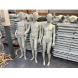 Trio Of Child Mannequins