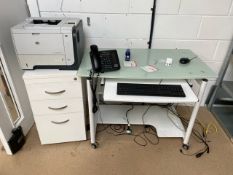 Mini Office Set Up