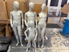 Assorted Child Mannequins