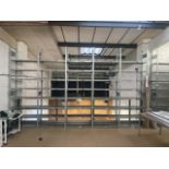 Row Of 5 Bays Boltless Shelf Racking