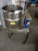 Cleveland KET-12-T 12 gallon electric countertop tilting kettle