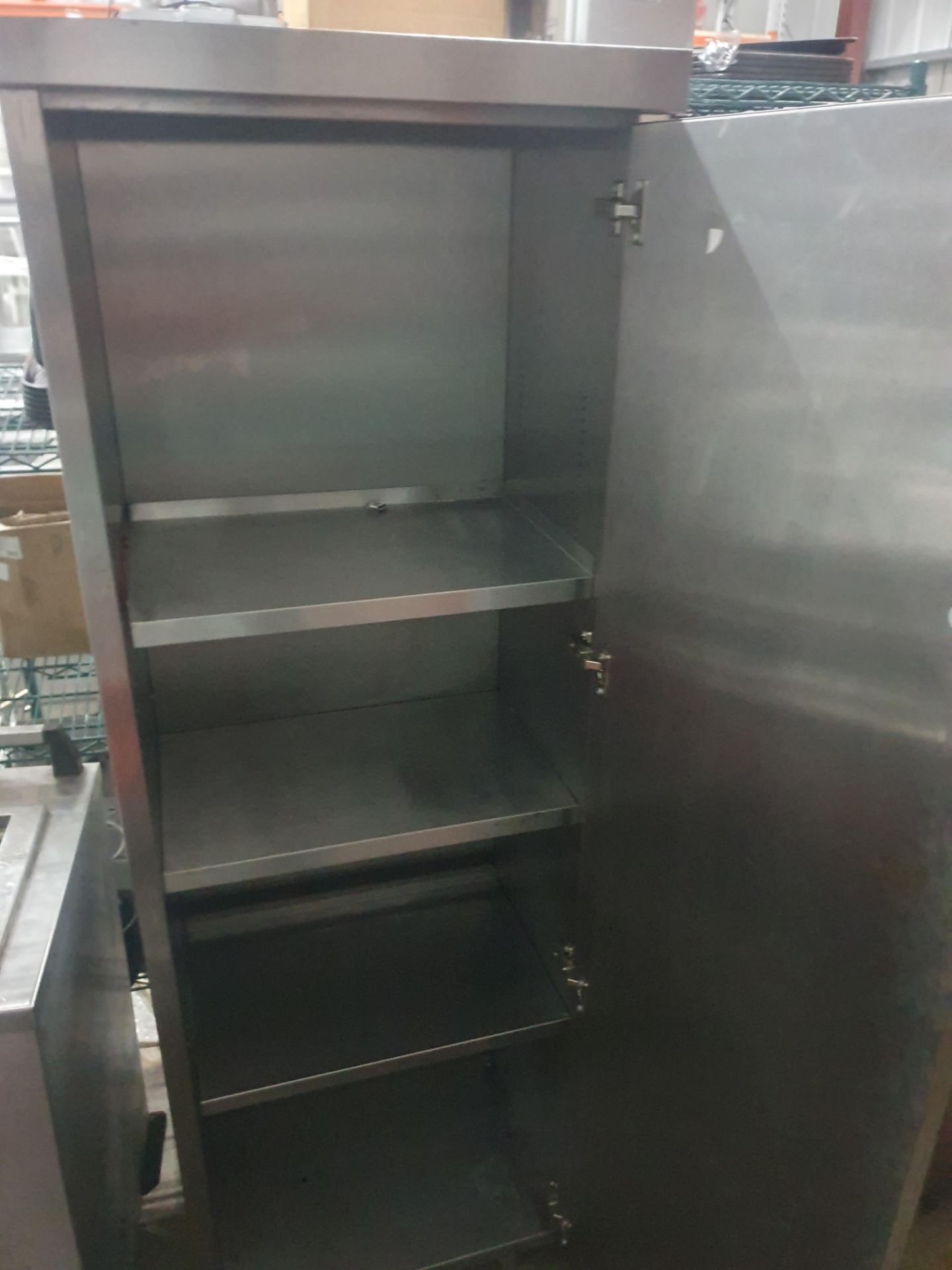 Stainless Steel Cupboard - Image 2 of 2