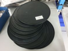 9 x slate effect cake/chiller display plates