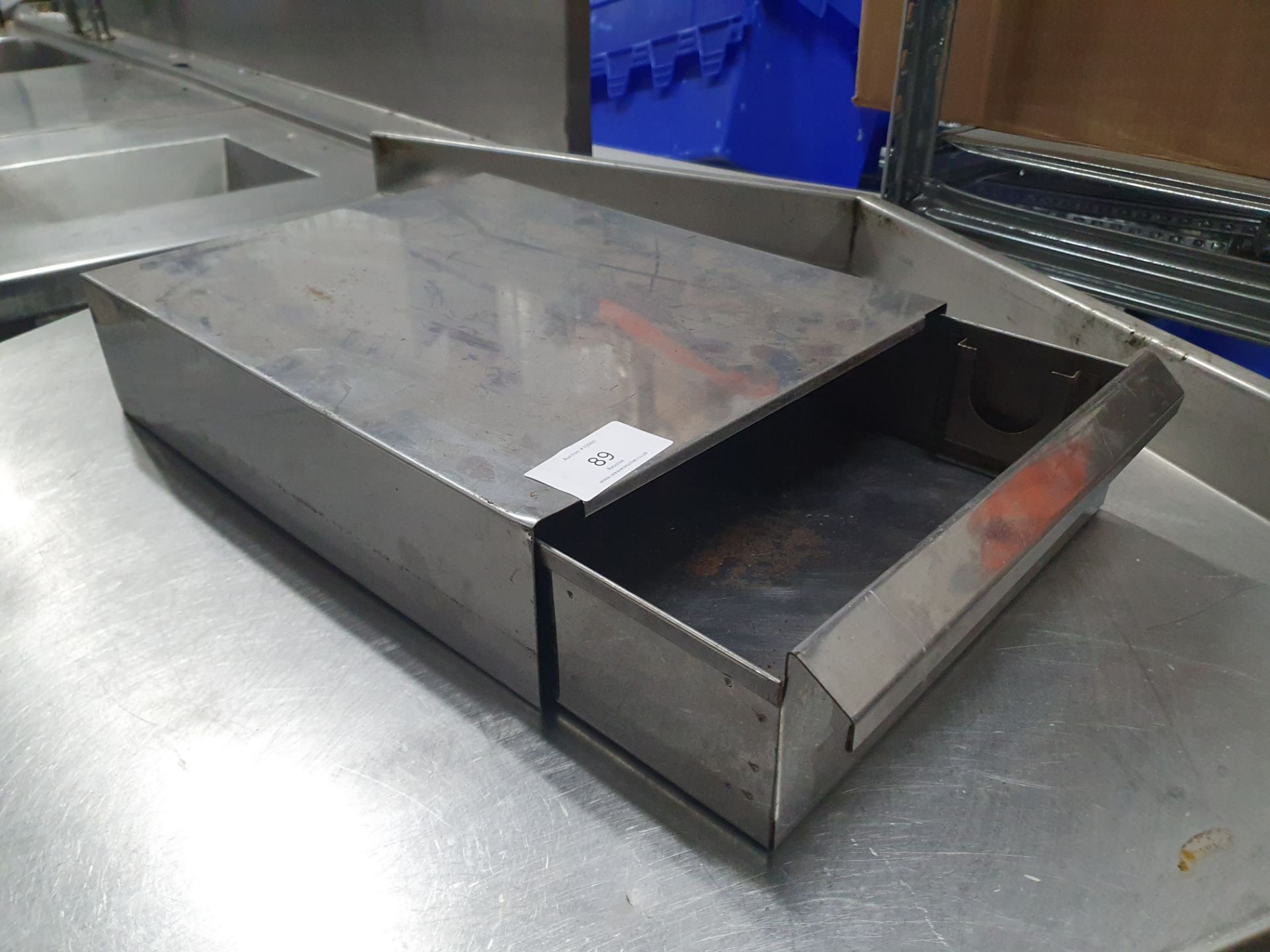 Stainless Steel Knock Out Drawer