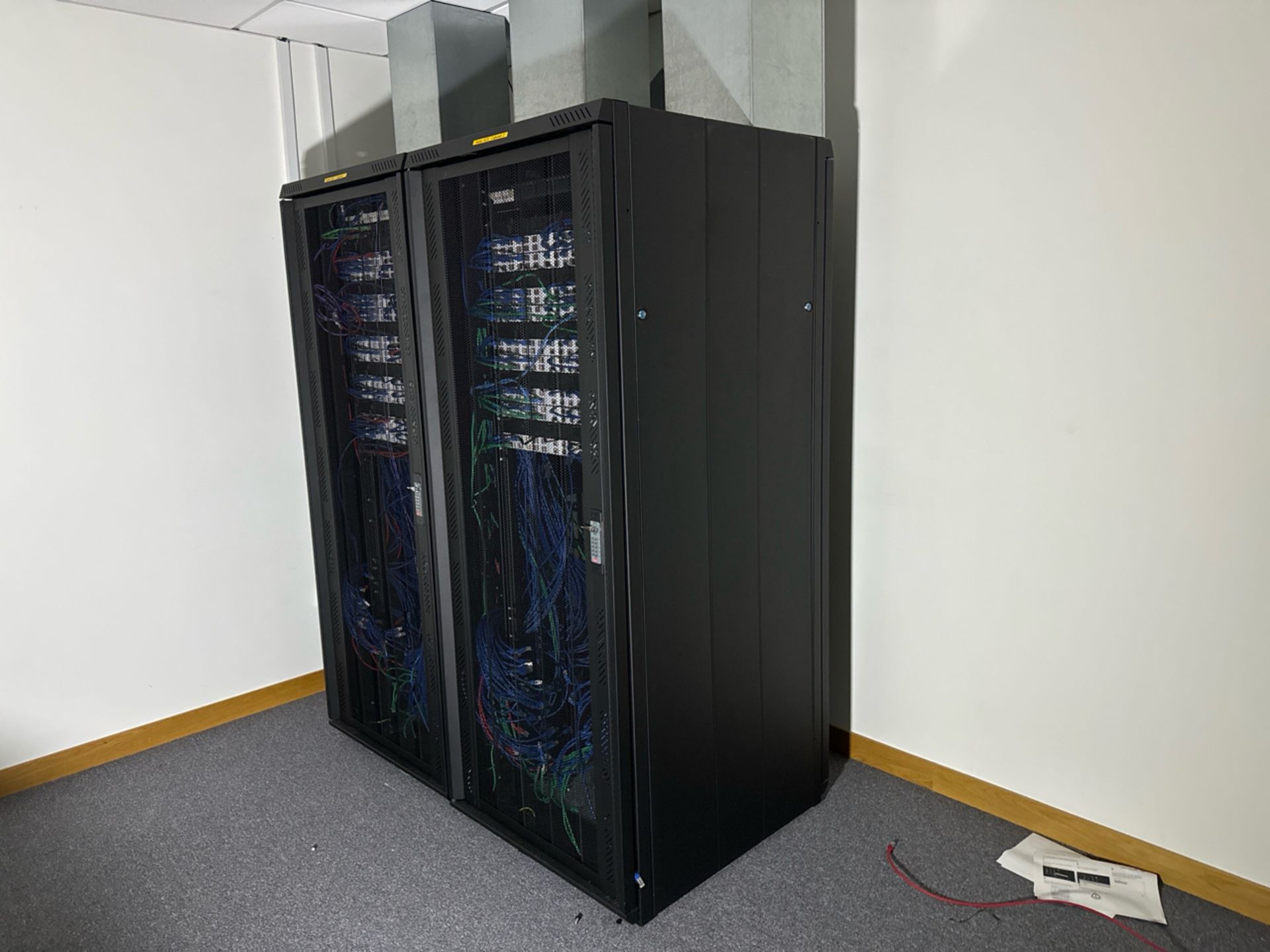 Black Server Cabinet