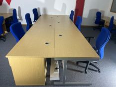 Desks x18 & Office Chairs x18