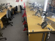 Desks x16, Chairs x16, Telephones x16, Monitor Arms x16 & Privacy Screens x16