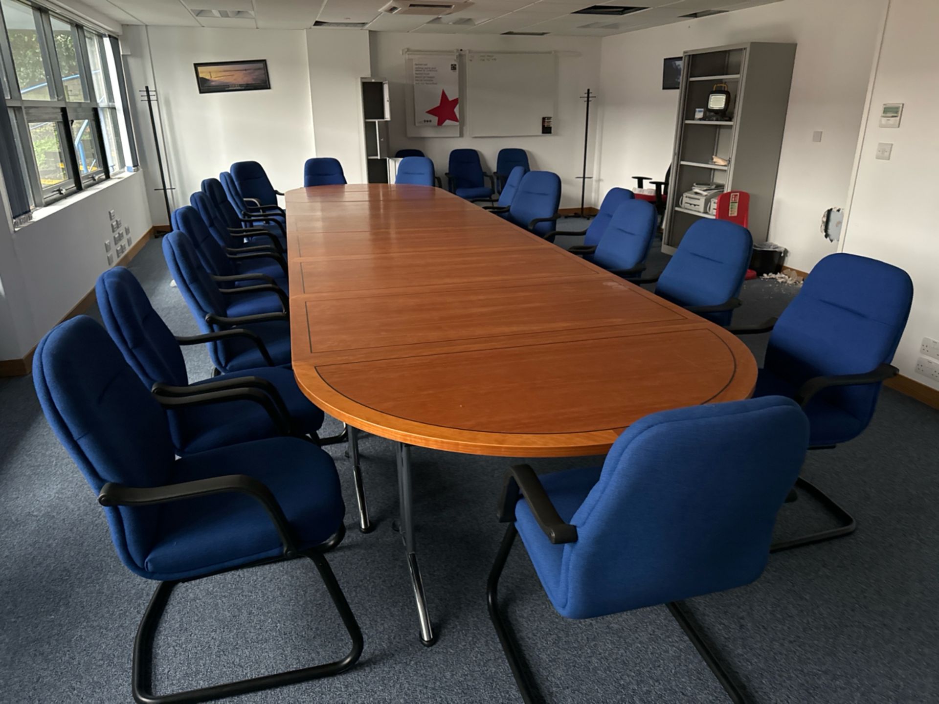 Conference Table & Chairs - Image 6 of 6
