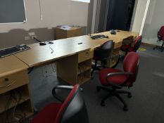 Desks x3 & Chairs x3
