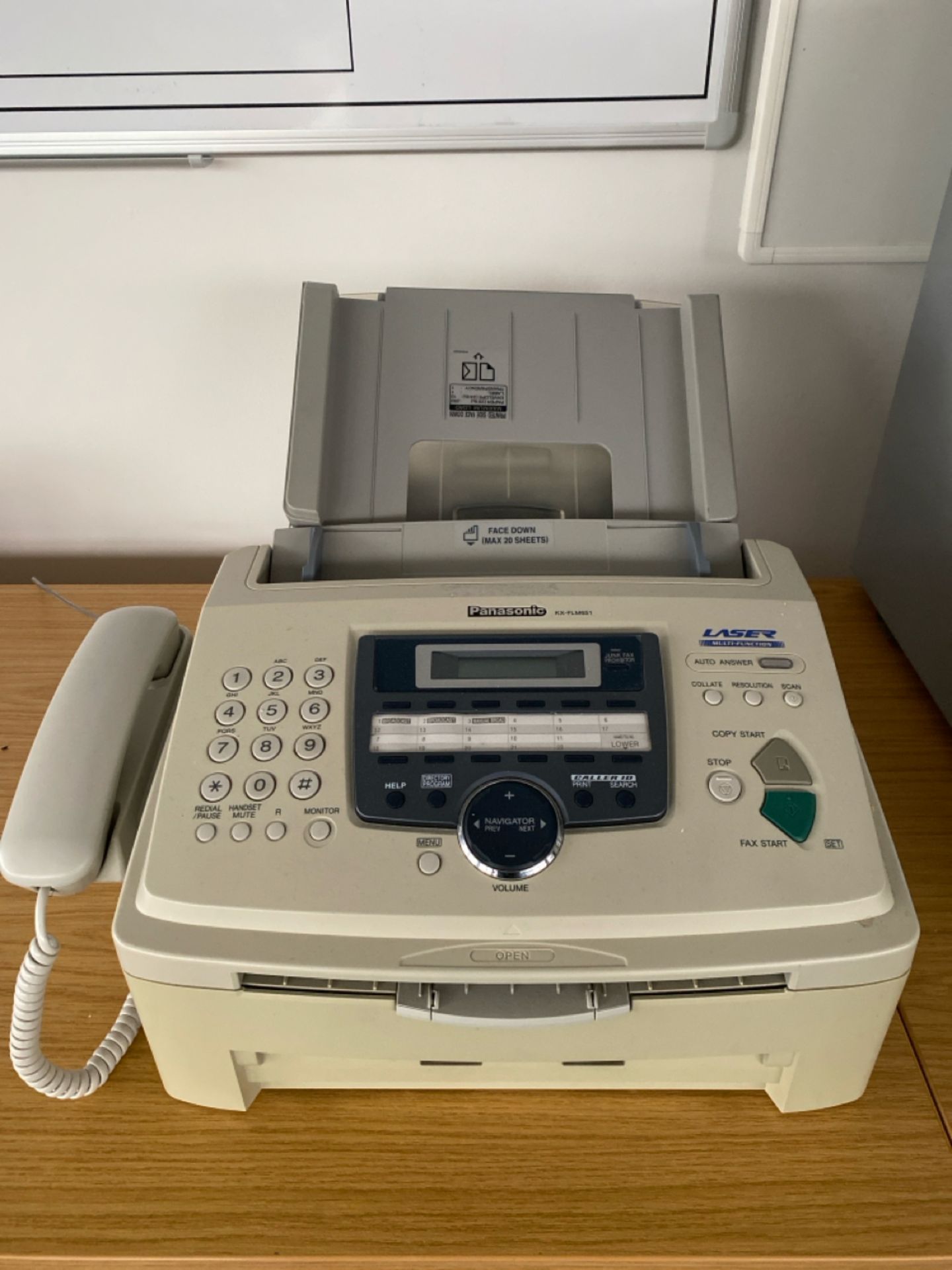 Panasonic KX-FLM651 Fax Machine - Image 2 of 5