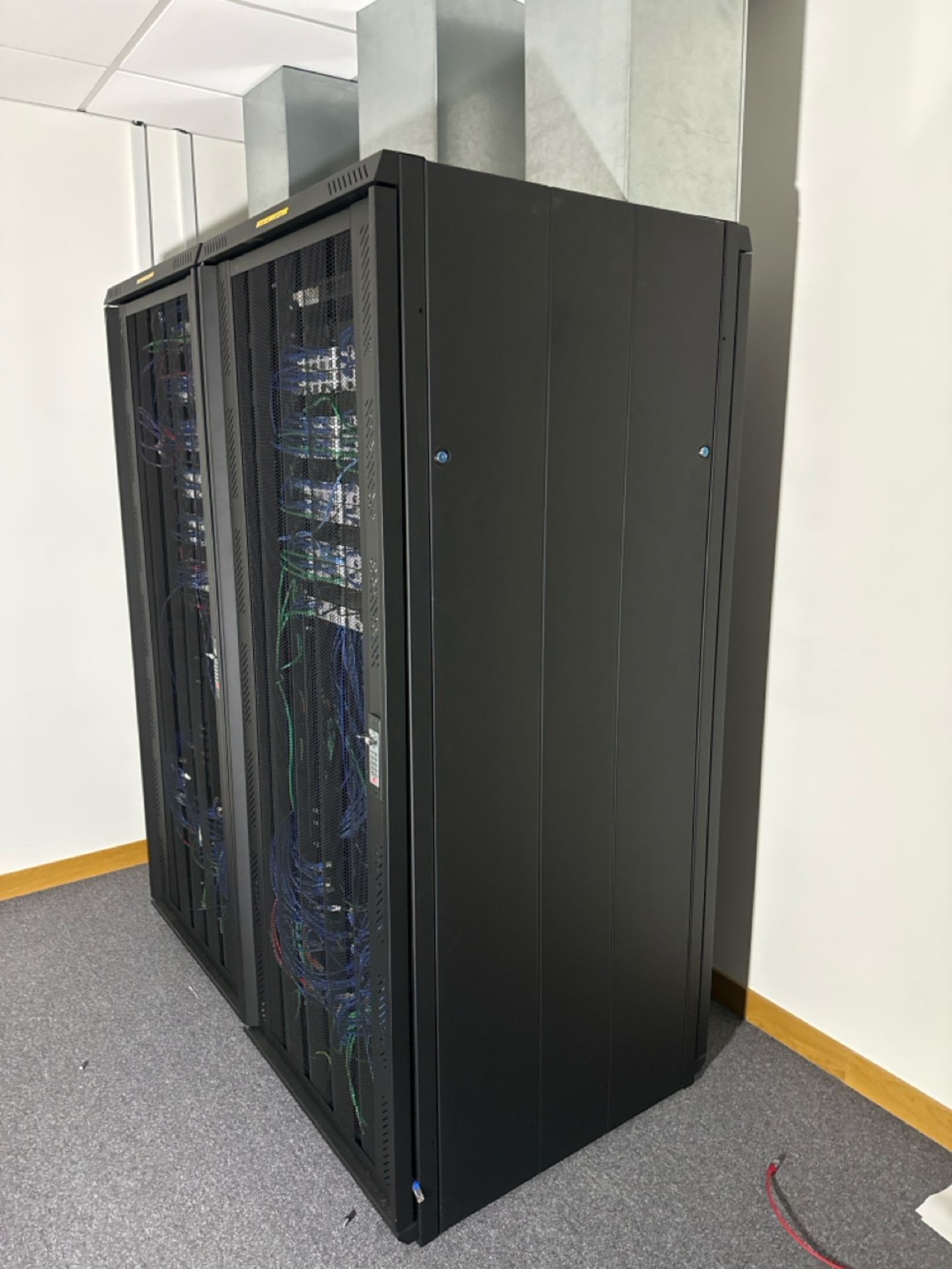 Black Server Cabinet - Image 2 of 3