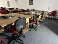 Desks x4 & Chairs x4
