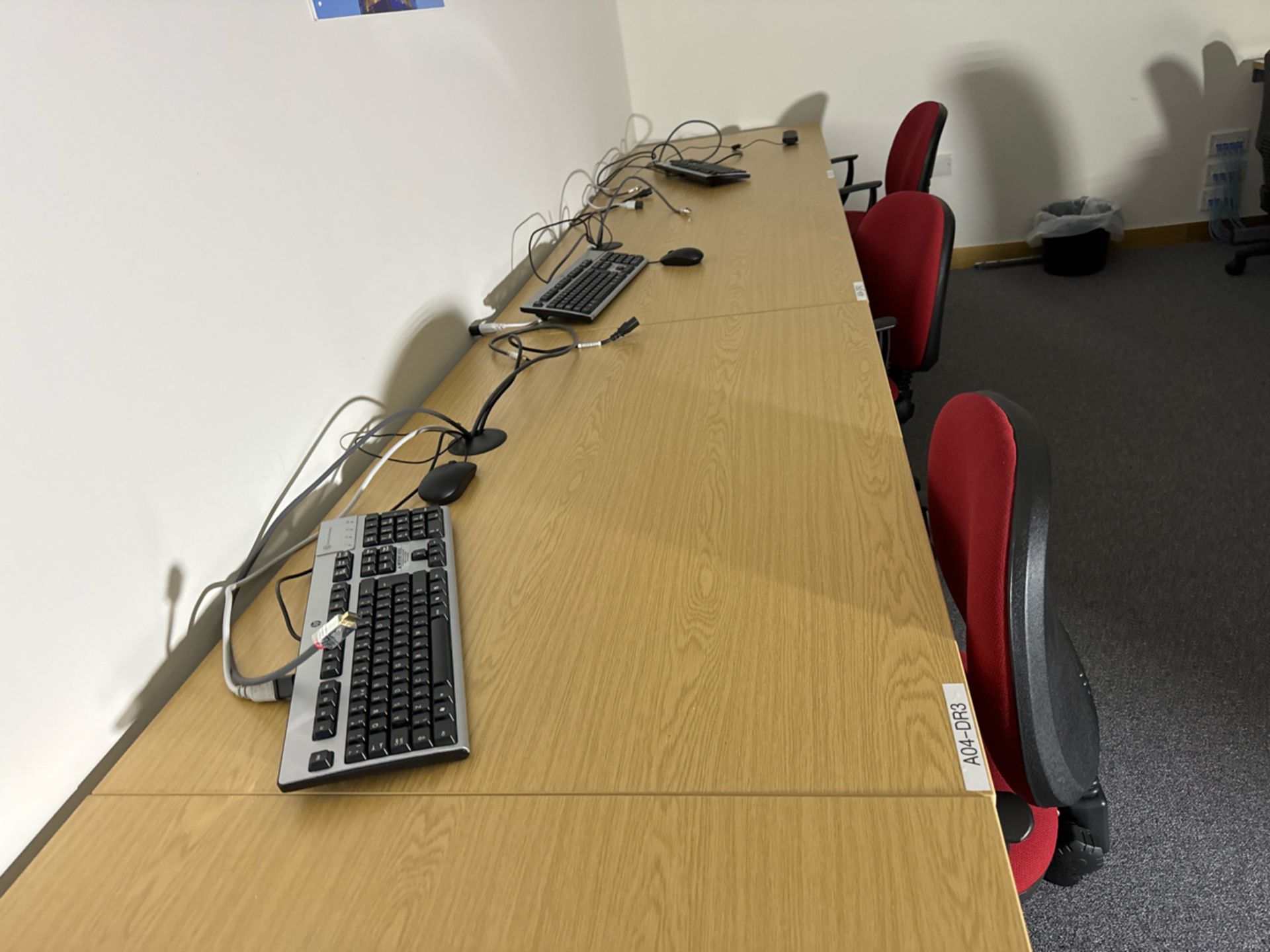 Desks x3 & Chairs x3 - Image 2 of 3