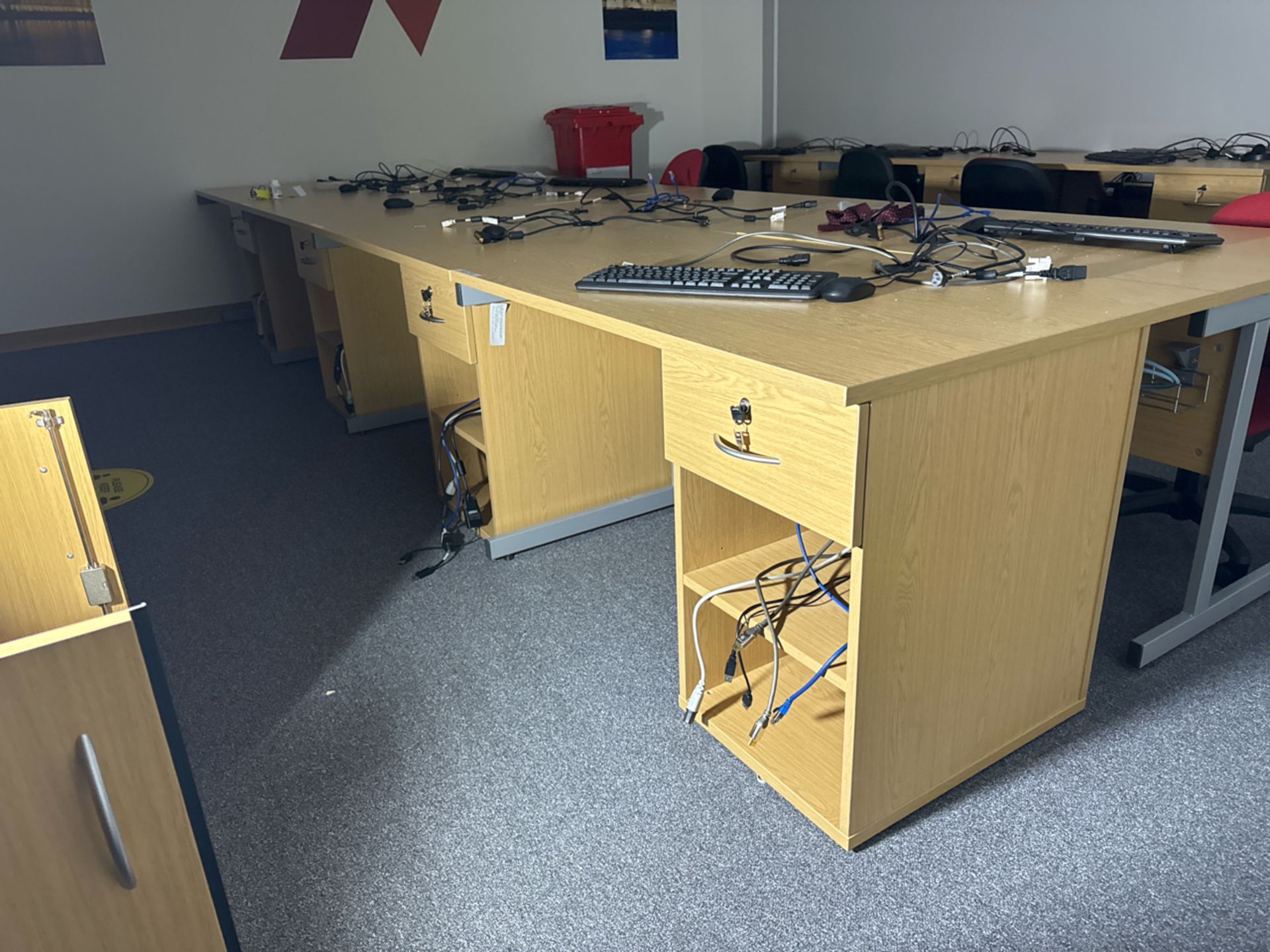 Bank Of Desks x4