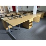 Bank Of 20 Desks & Chairs