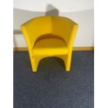 Yellow Frovi Tub Chairs x4