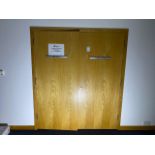 Pair Of Fire Doors