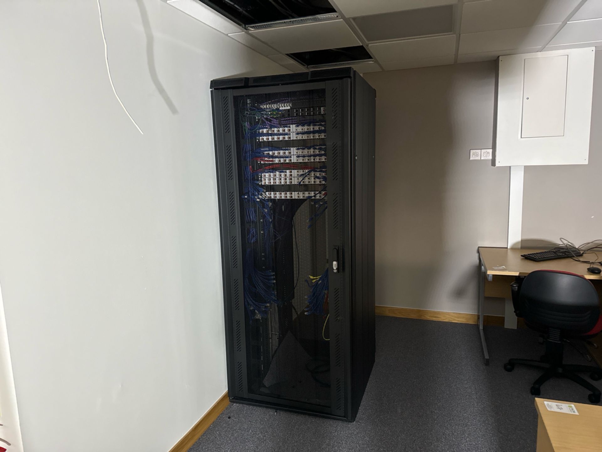 Black Server Cabinet