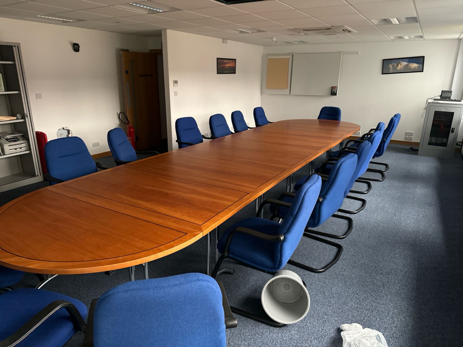 Conference Table & Chairs - Image 2 of 6