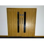 Double Fire Doors