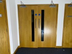 Double Fire Doors