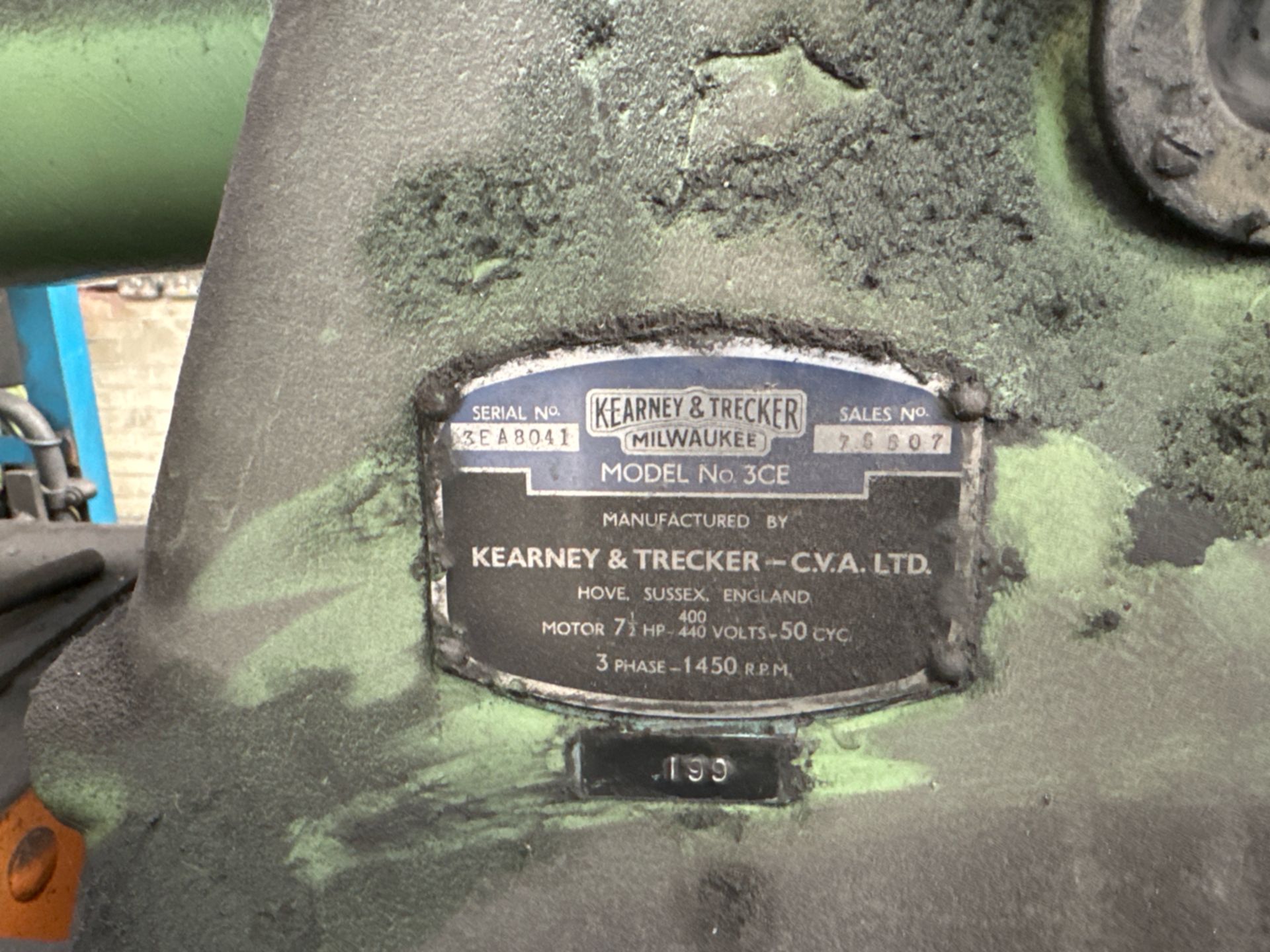 Kearney and Trecker Milwaukee Horizontal Milling Tool - Image 5 of 5