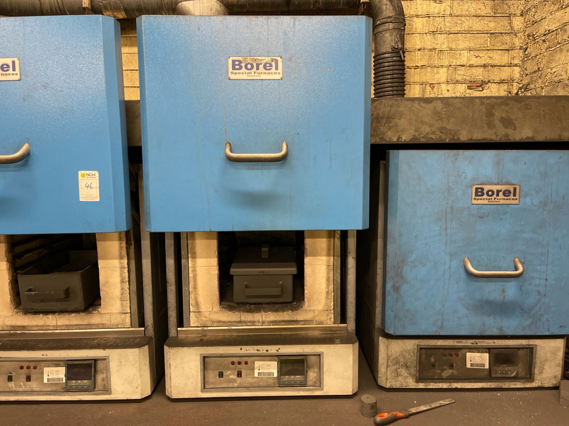 Borel Furnace with programmable controllers