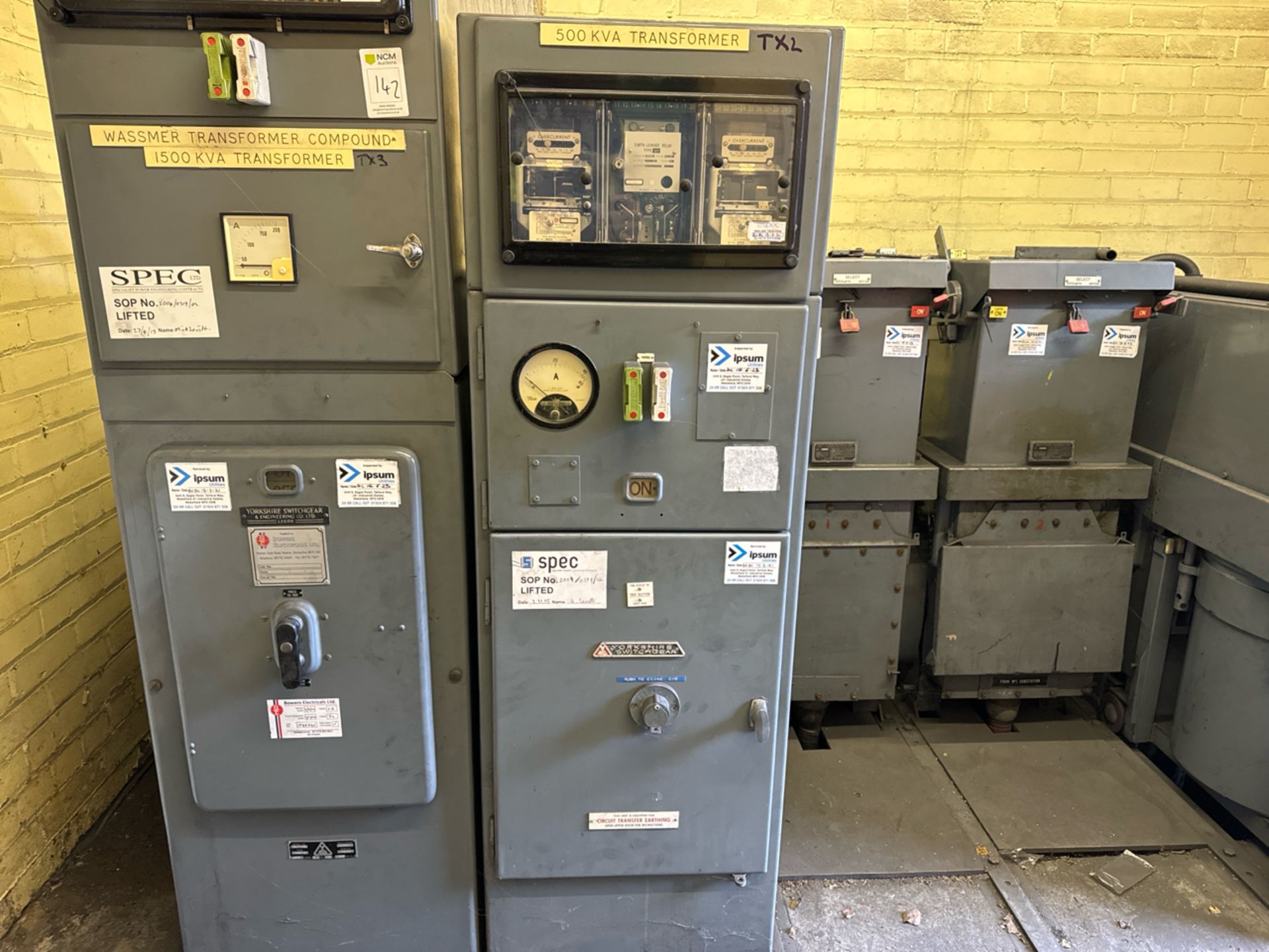 Yorkshire Switchgear Oil Circuit Breaker