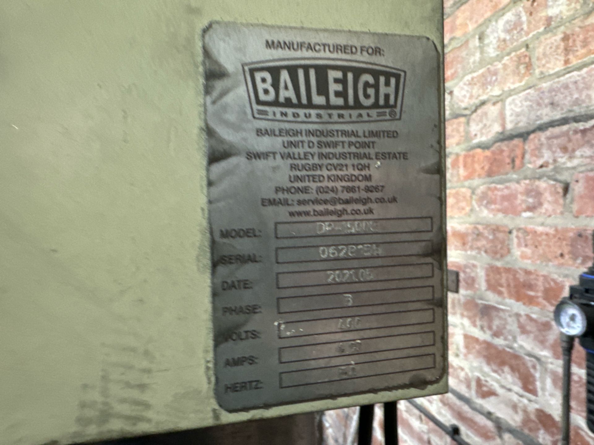 Baileigh Drill Press - Gear Driven DP-1500G - Image 6 of 8