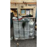 Pallet of Metal Ducting - NO RESERVE