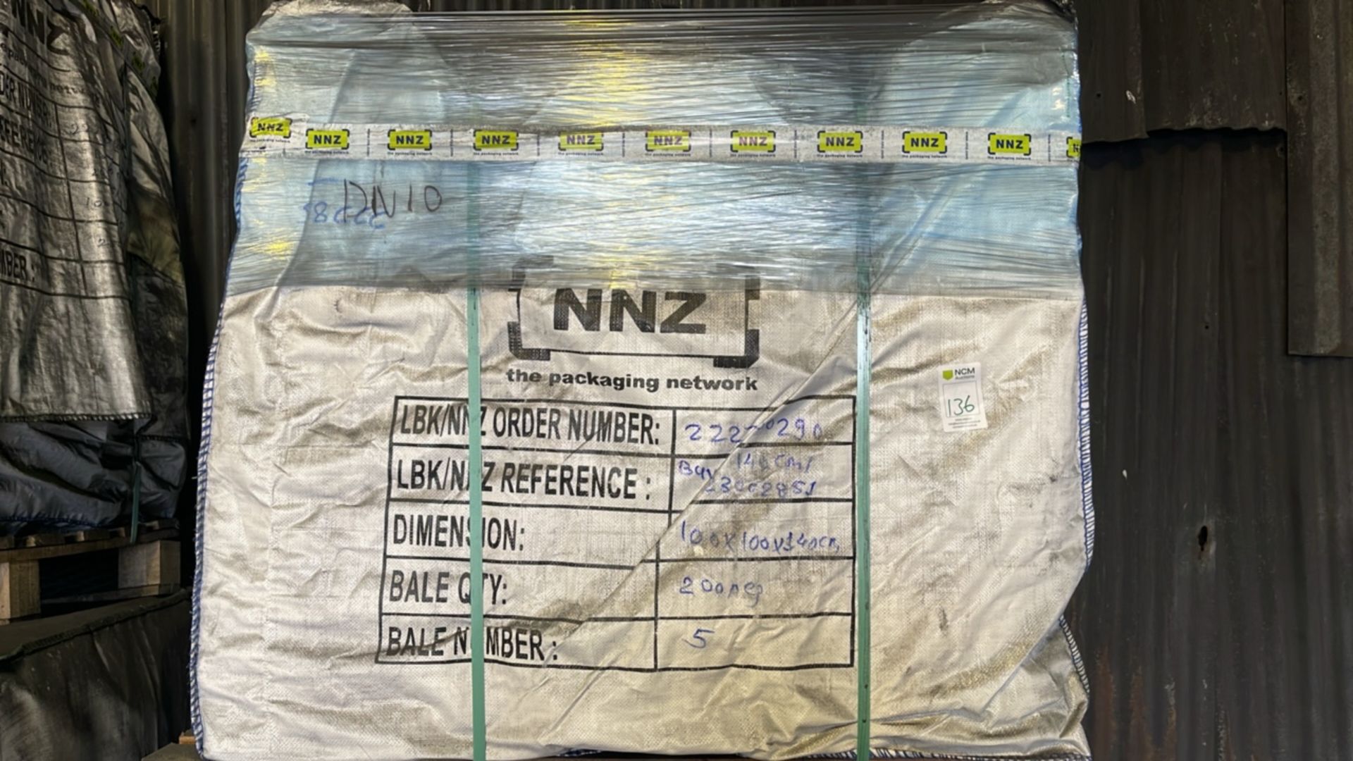 Pallet of 200 x 1 Tonne Sacks - Image 2 of 3