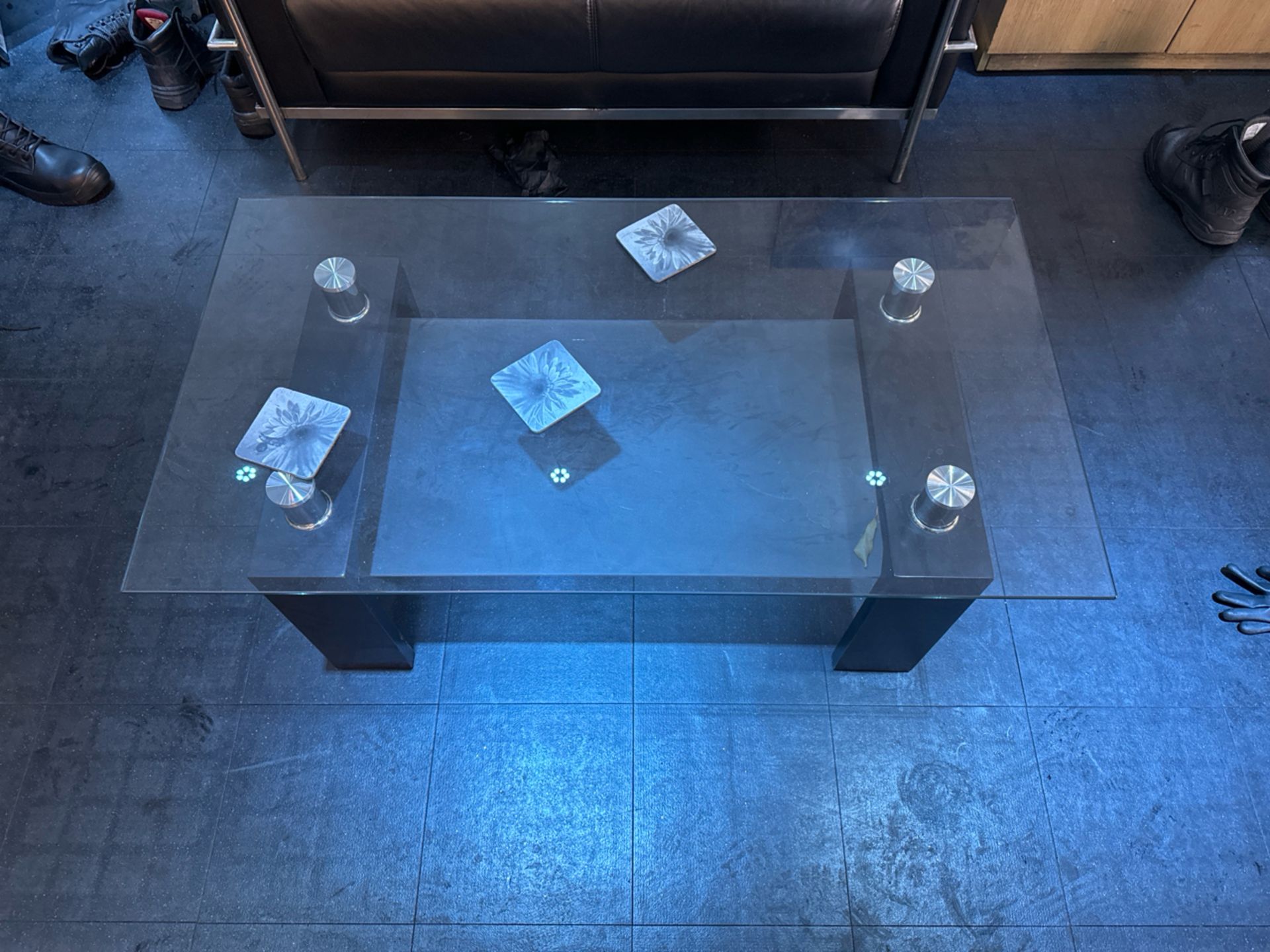 Glass Coffee Table - NO RESERVE - Image 2 of 4