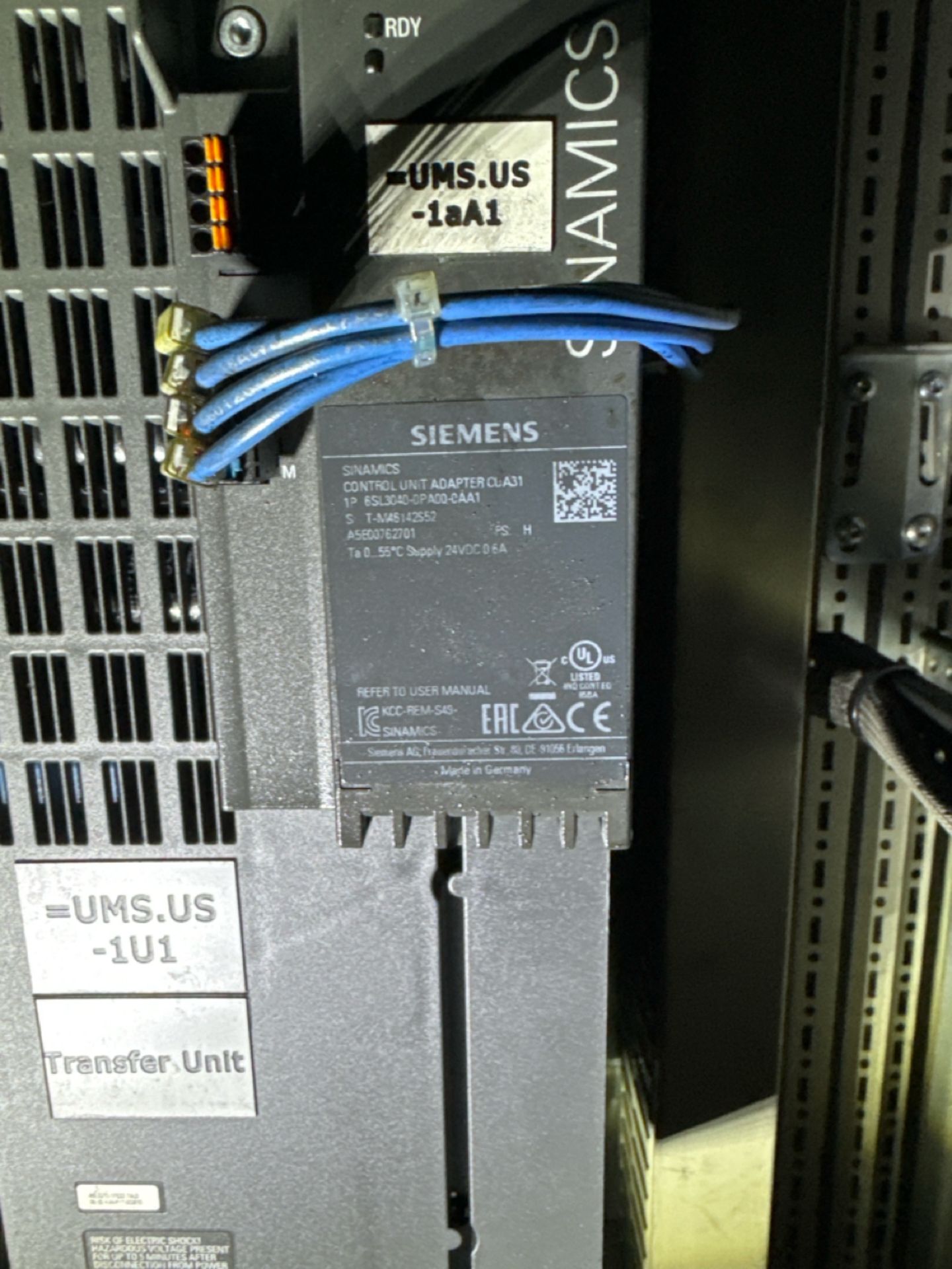 Siemens Sinamics Control Adapter CUA31 2x Units - Image 3 of 3