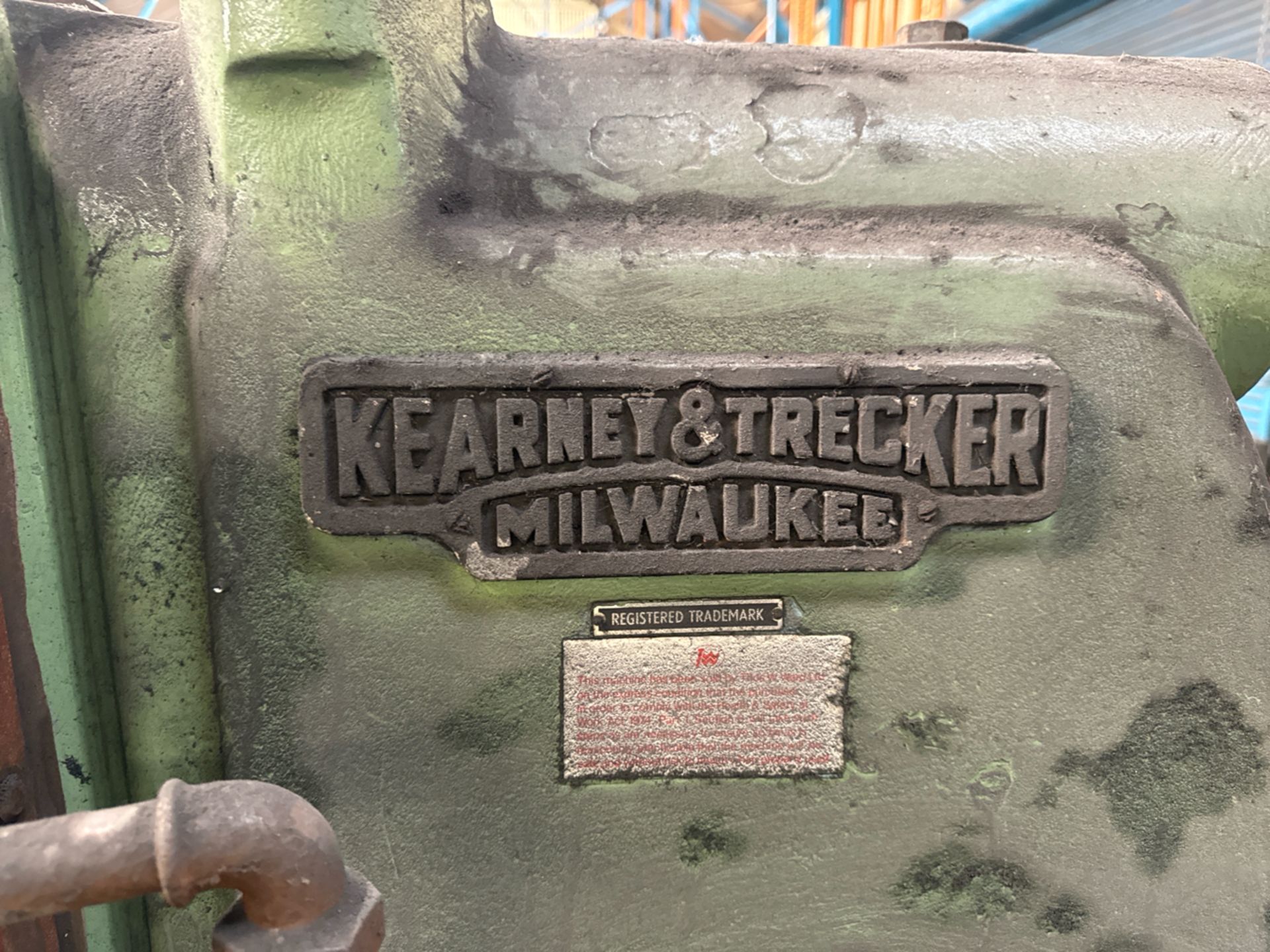 Kearney and Trecker Milwaukee Horizontal Milling Tool - Image 3 of 5
