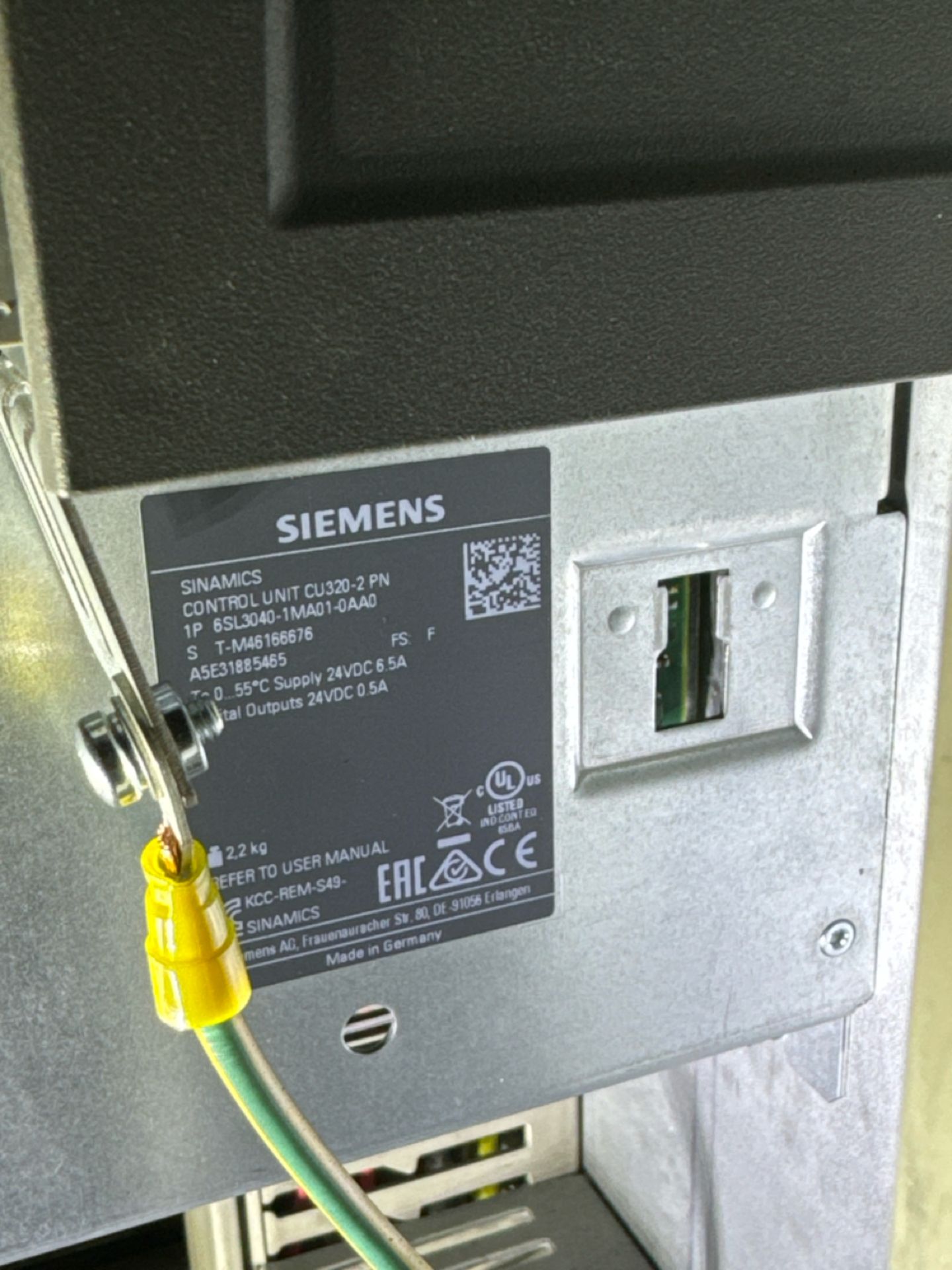 Siemens Sinamics Control Unit CU320-2PN - Image 3 of 3