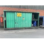 Bunded Lockable Storage Hazchem/Oil store