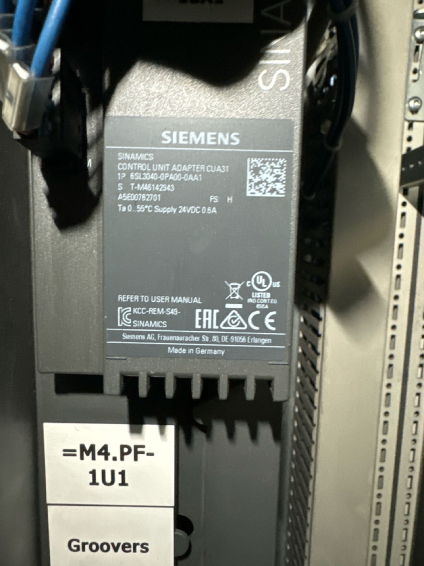 Siemens Sinamics Control Adapter CUA31 Power Module PM240-2 - Image 3 of 3