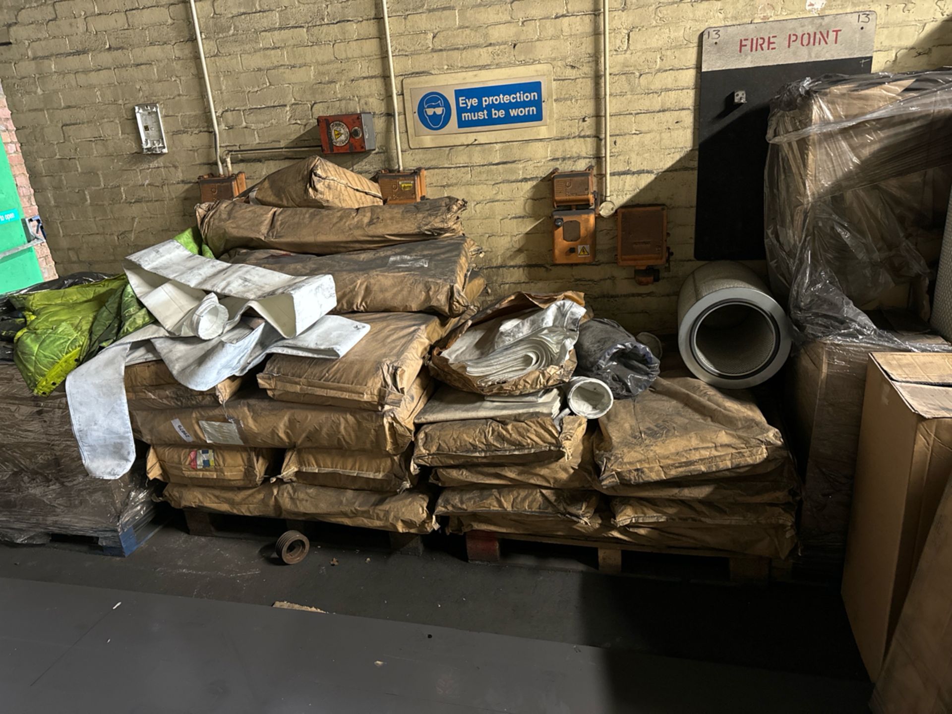 Approx 1.5 pallets of dust Bags