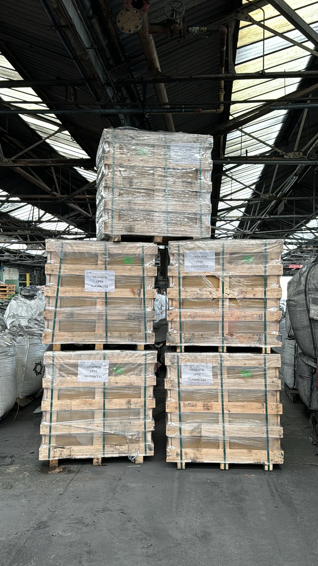9 x pallets of HCB - Ramming Paste