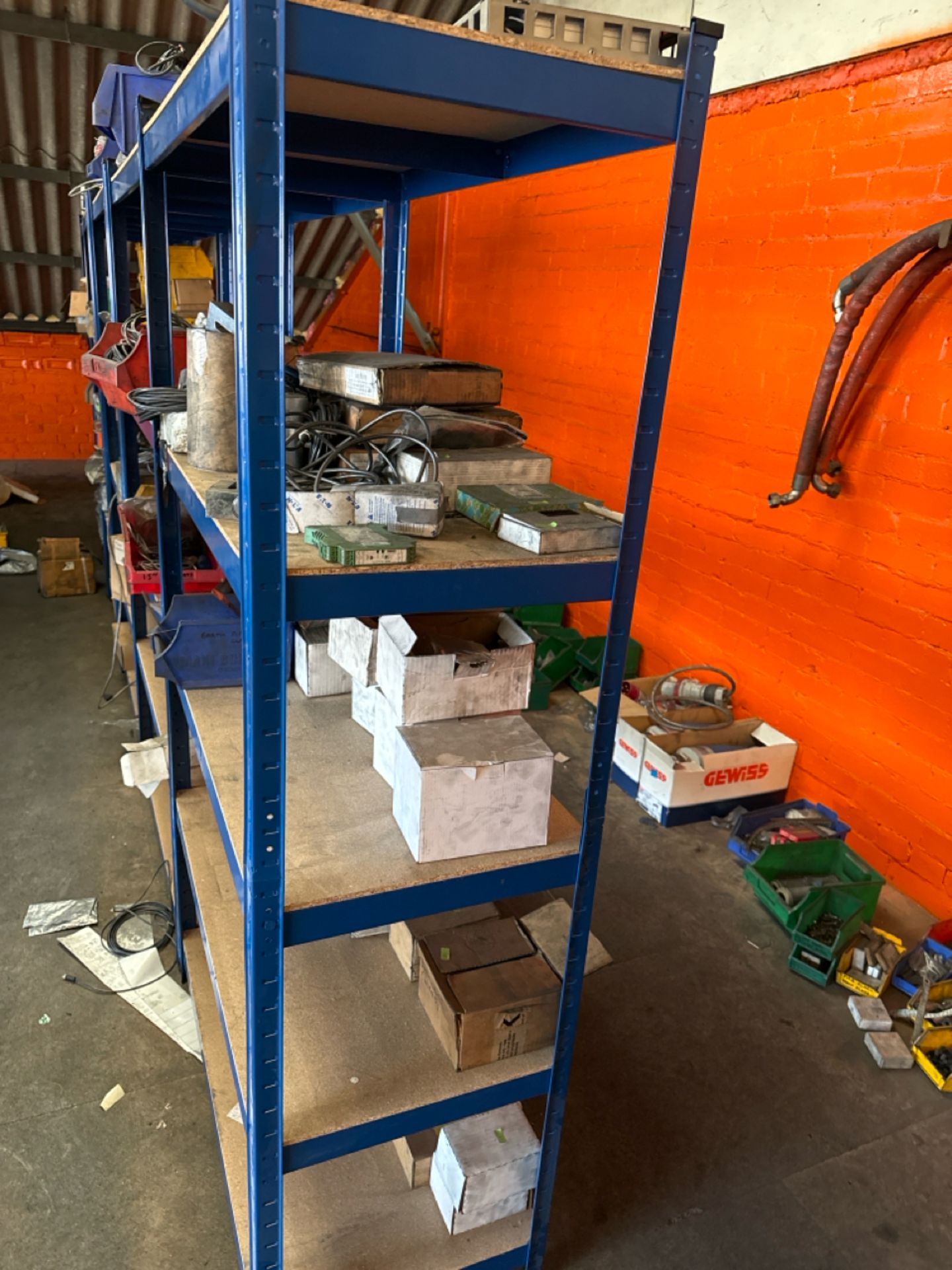 20 Blue Metal Shelving Units - Image 5 of 5