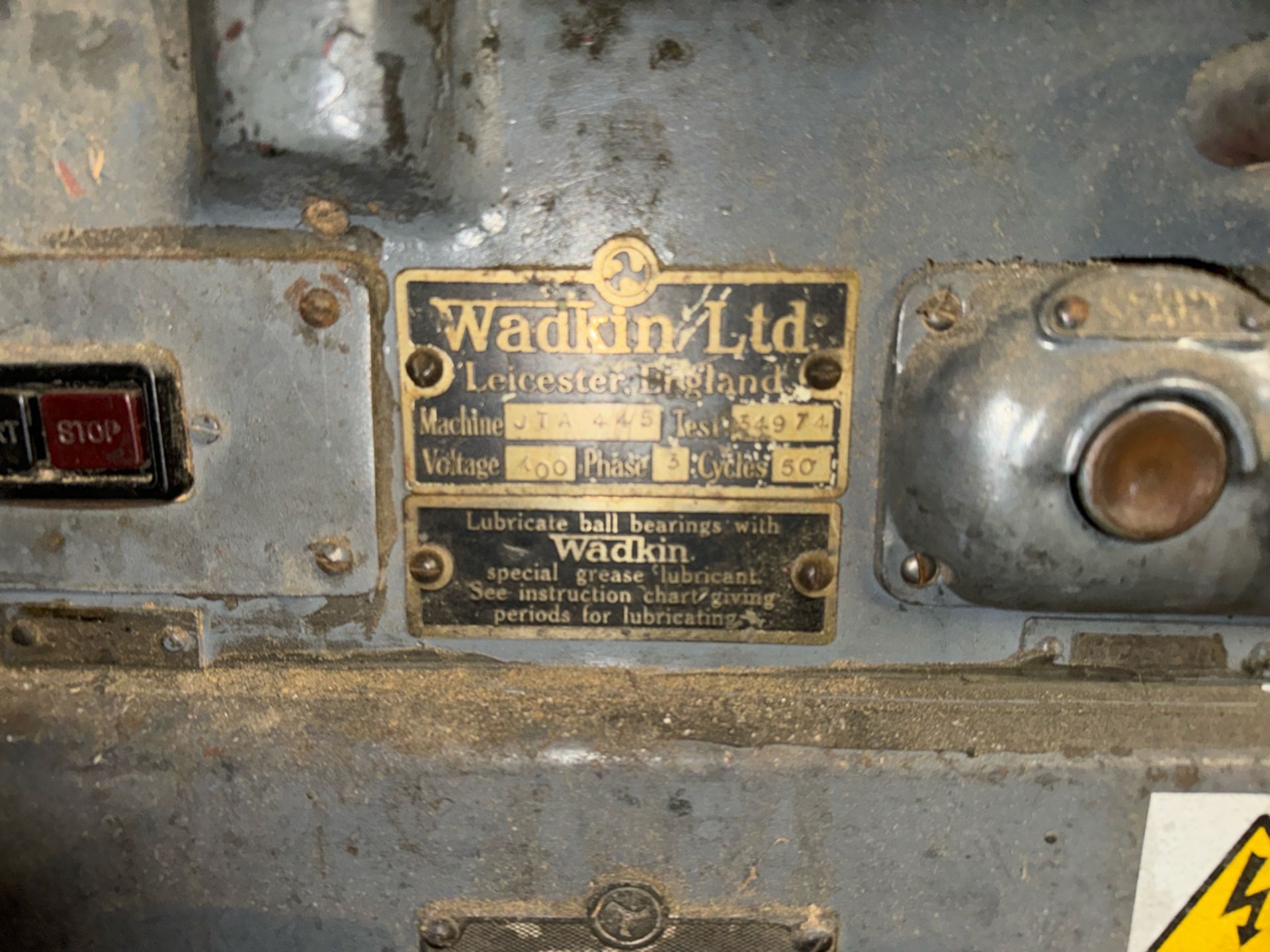 Wadkin JTA 445 Disc and Bobbin Sander - Image 6 of 7