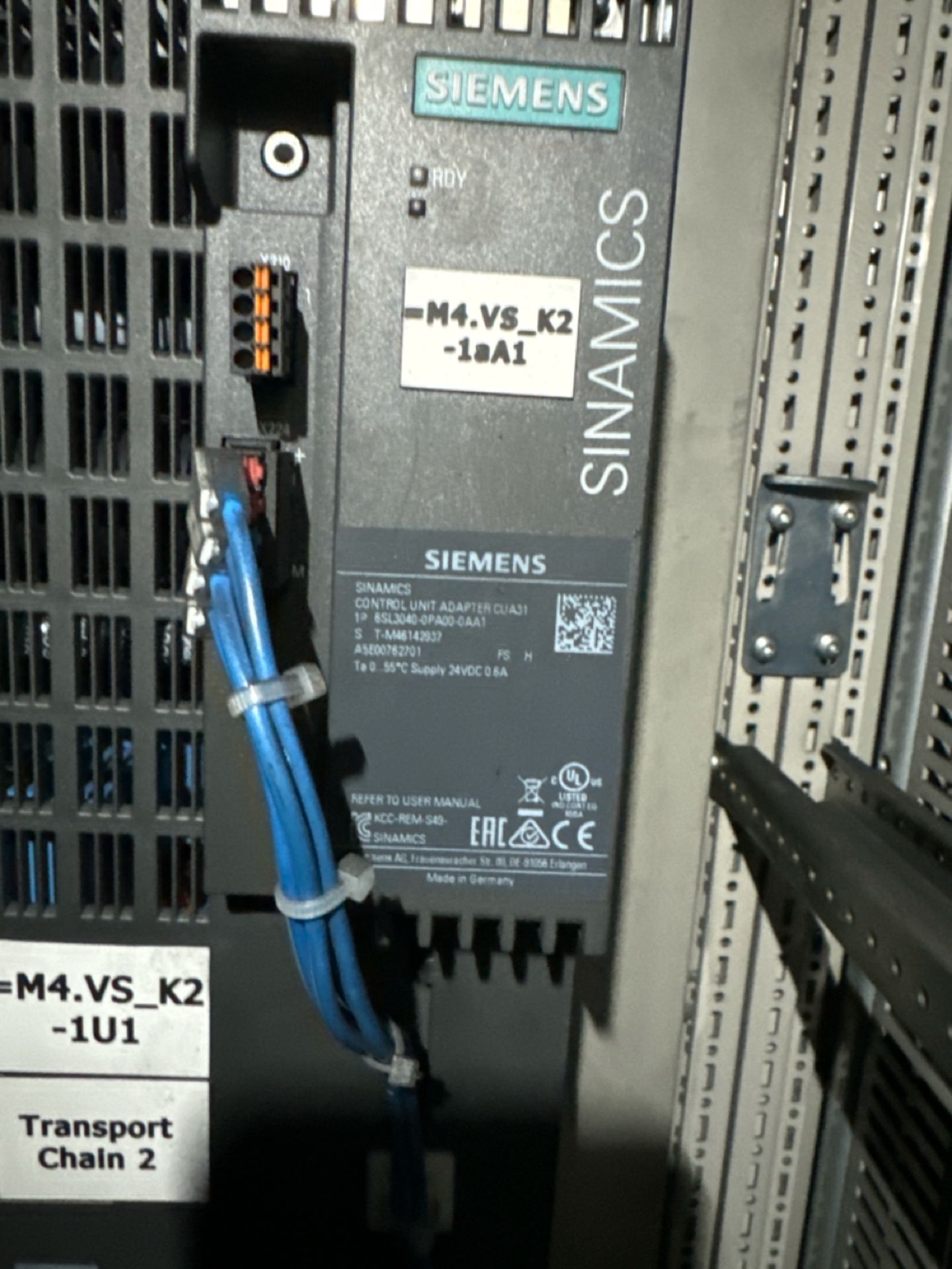 Siemens Sinamics Control Adapter CUA31 Power Module PM240-2 - Bild 4 aus 4