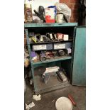 Cabinet - (includes tubes of welding rods) - NO RESERVE