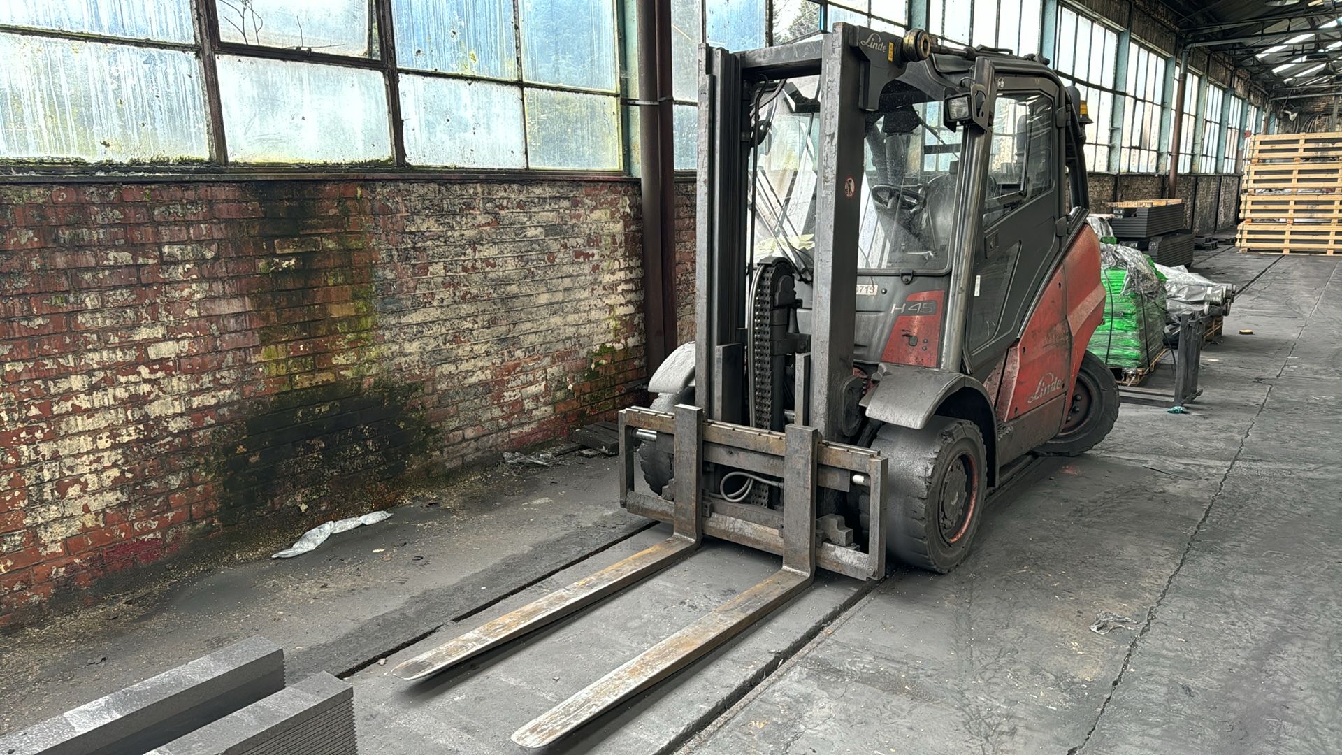 2007, LINDE - H45D Diesel Forklift - Image 9 of 23