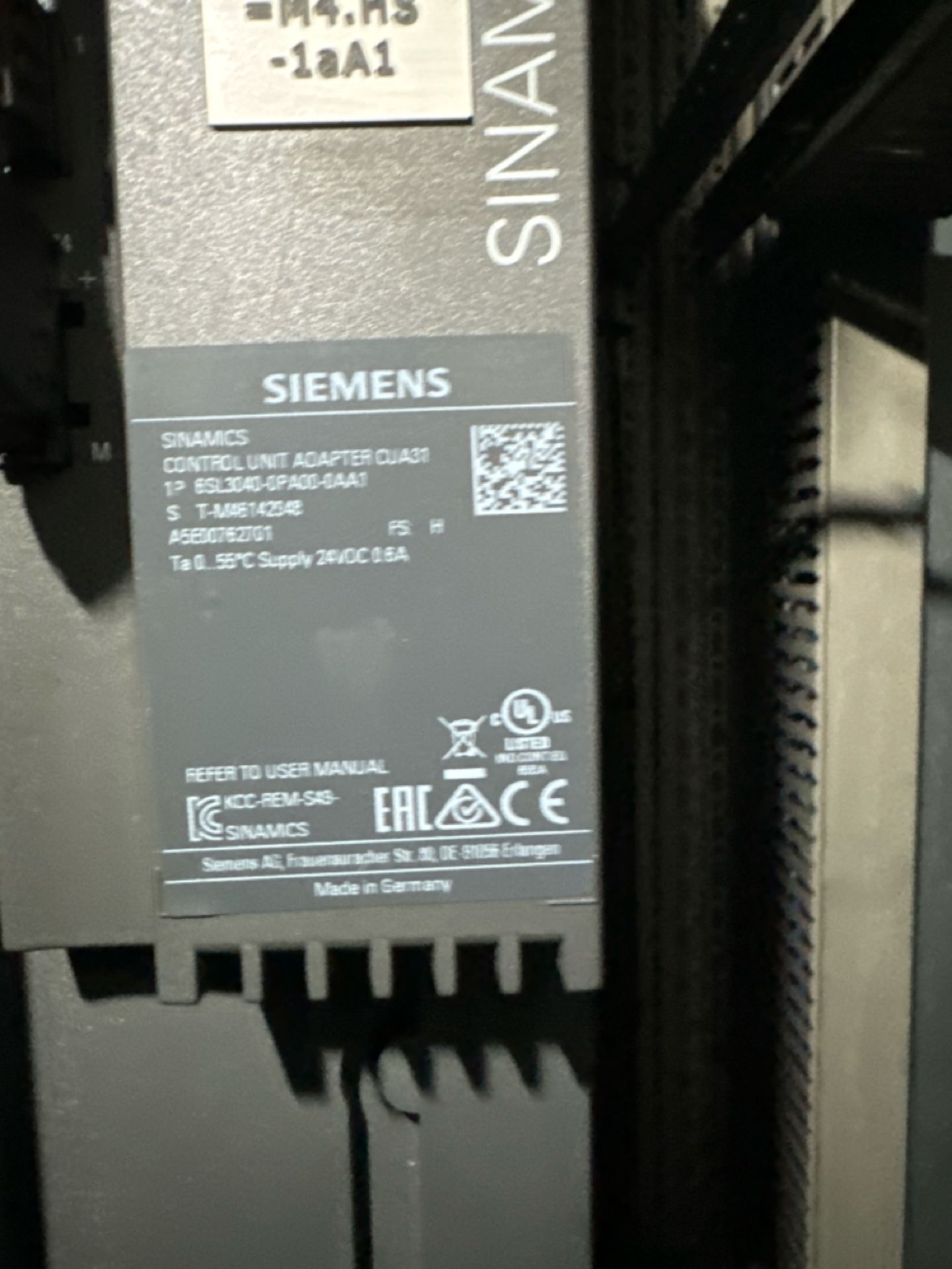 Siemens Sinamics Control Adapter CUA31 Power Module PM240-2 - Image 3 of 3