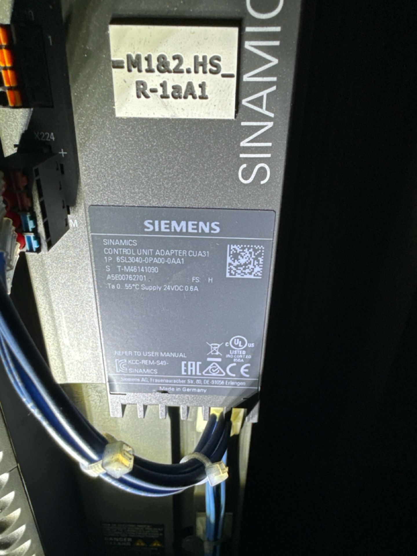 Siemens Sinamics Control Adapter CUA31 Power Module PM240-2 - Image 2 of 3