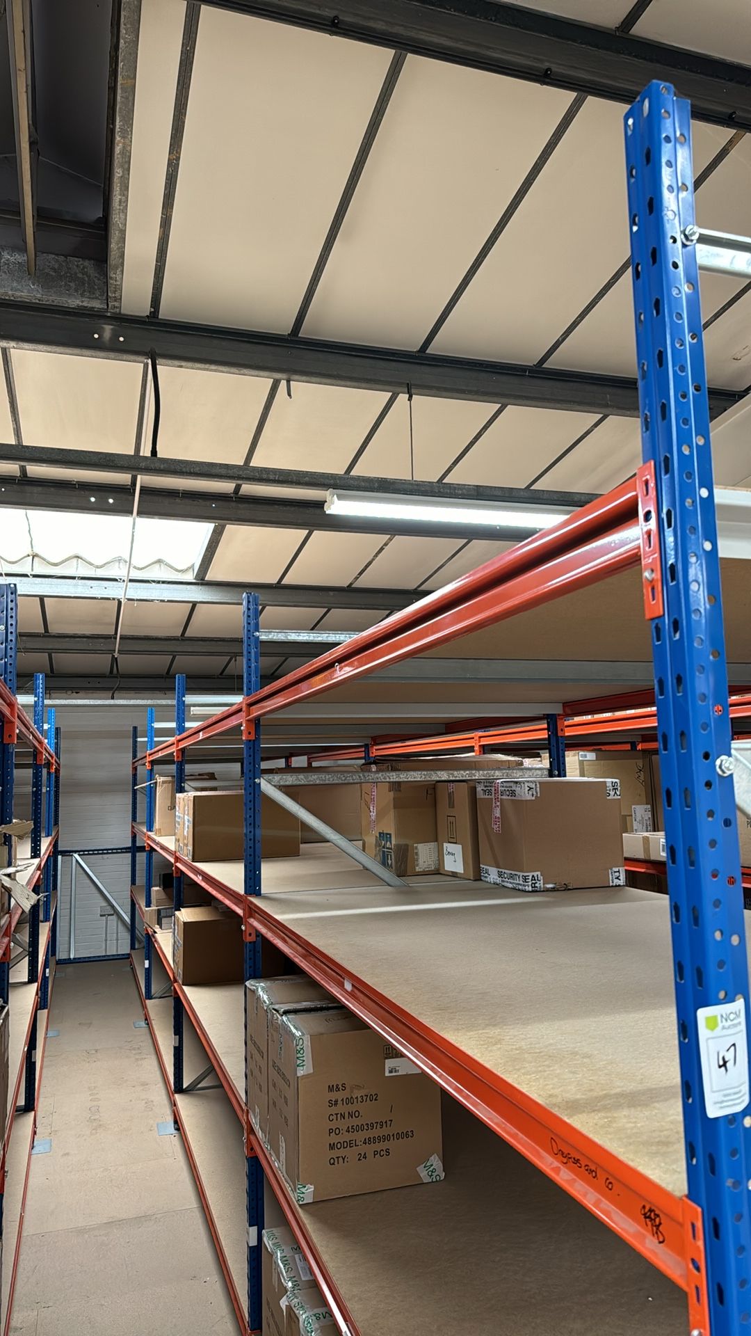 4 x Bays Of Boltless Shelving Racking