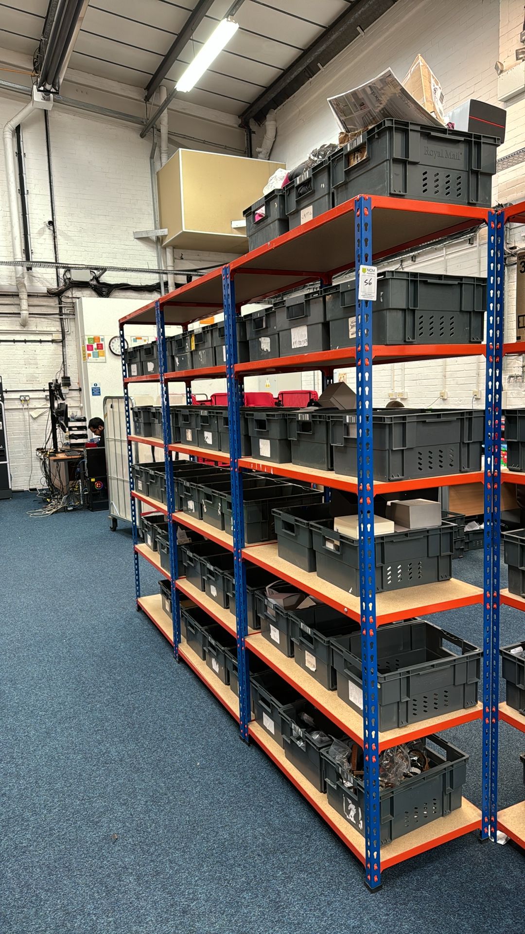 3 x Bays Of Boltless Shelving Racking