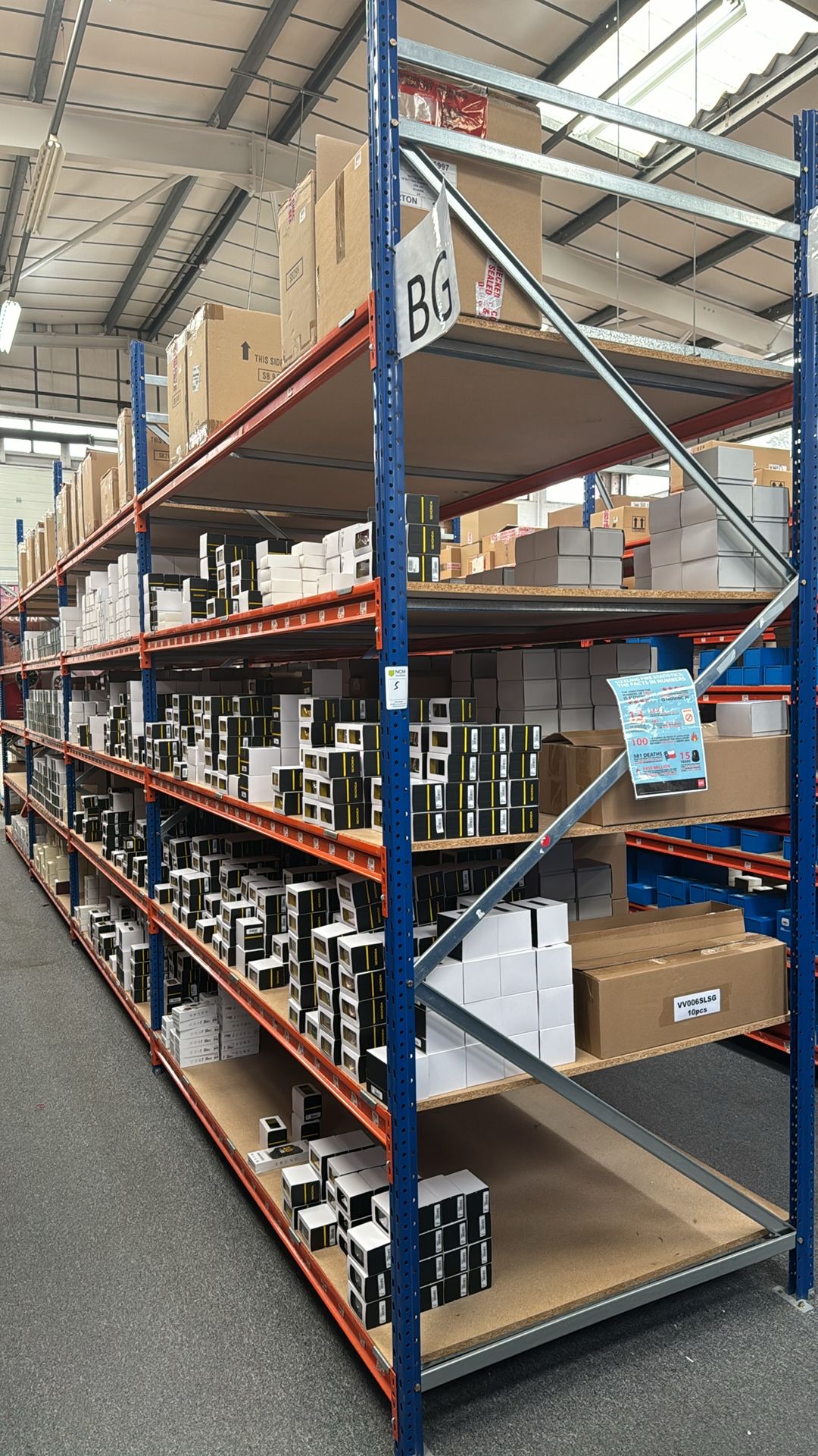 4 x Bays Of Boltless Shelving Racking - Image 5 of 5