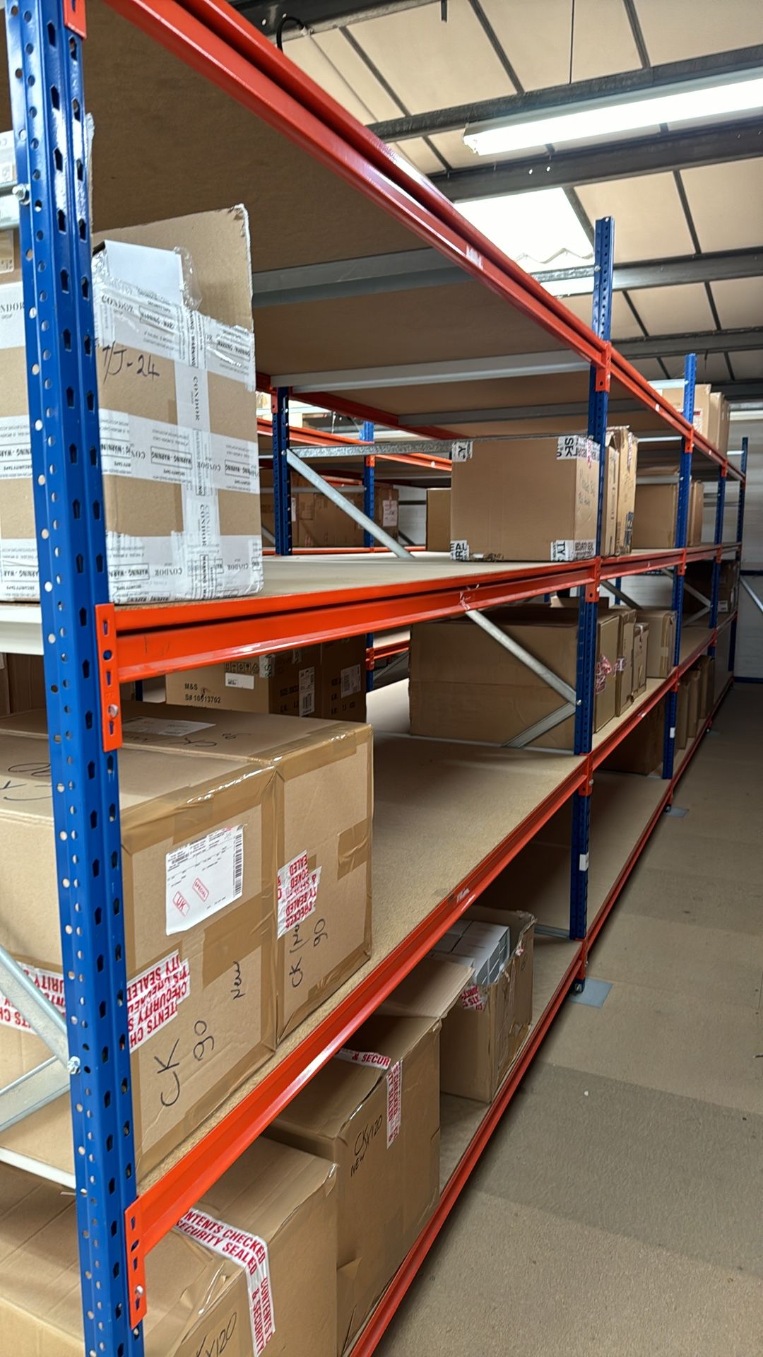 4 x Bays Of Boltless Shelving Racking - Image 2 of 4